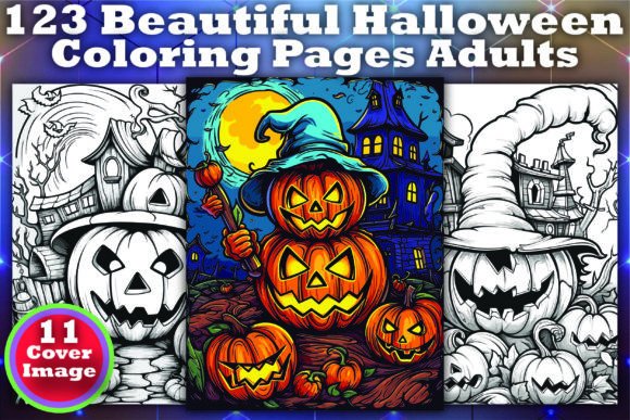 Halloween Coloring Books with Full Master Resell Rights