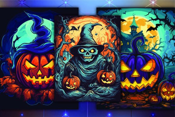 Halloween Coloring Books with Full Master Resell Rights