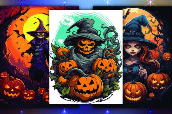 Halloween Coloring Books with Full Master Resell Rights