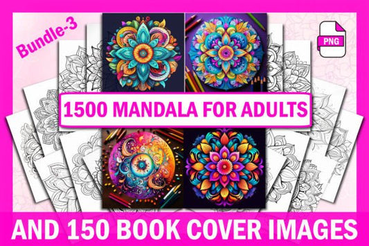 🎨 1500 Mandala Coloring Pages – Unlimited Creativity at Your Fingertips! 🖌️