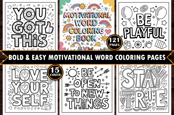 Bold and Easy Bundle Coloring Book – 1082 Pages to Color