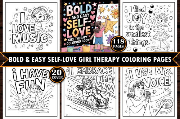 Bold and Easy Bundle Coloring Book – 1082 Pages to Color