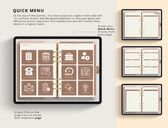 Digital Planner - The final tool that organizes your day based on your priorities! Istant Download